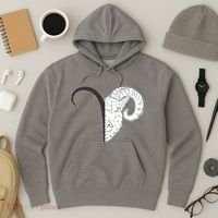 Aries Zodiac Symbol Birthday Gift Hoodie thumb 3