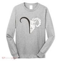 Aries Zodiac Symbol Birthday Gift Long Sleeve Shirt thumb 0