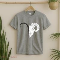 Aries Zodiac Symbol Birthday Gift T-Shirt thumb 2