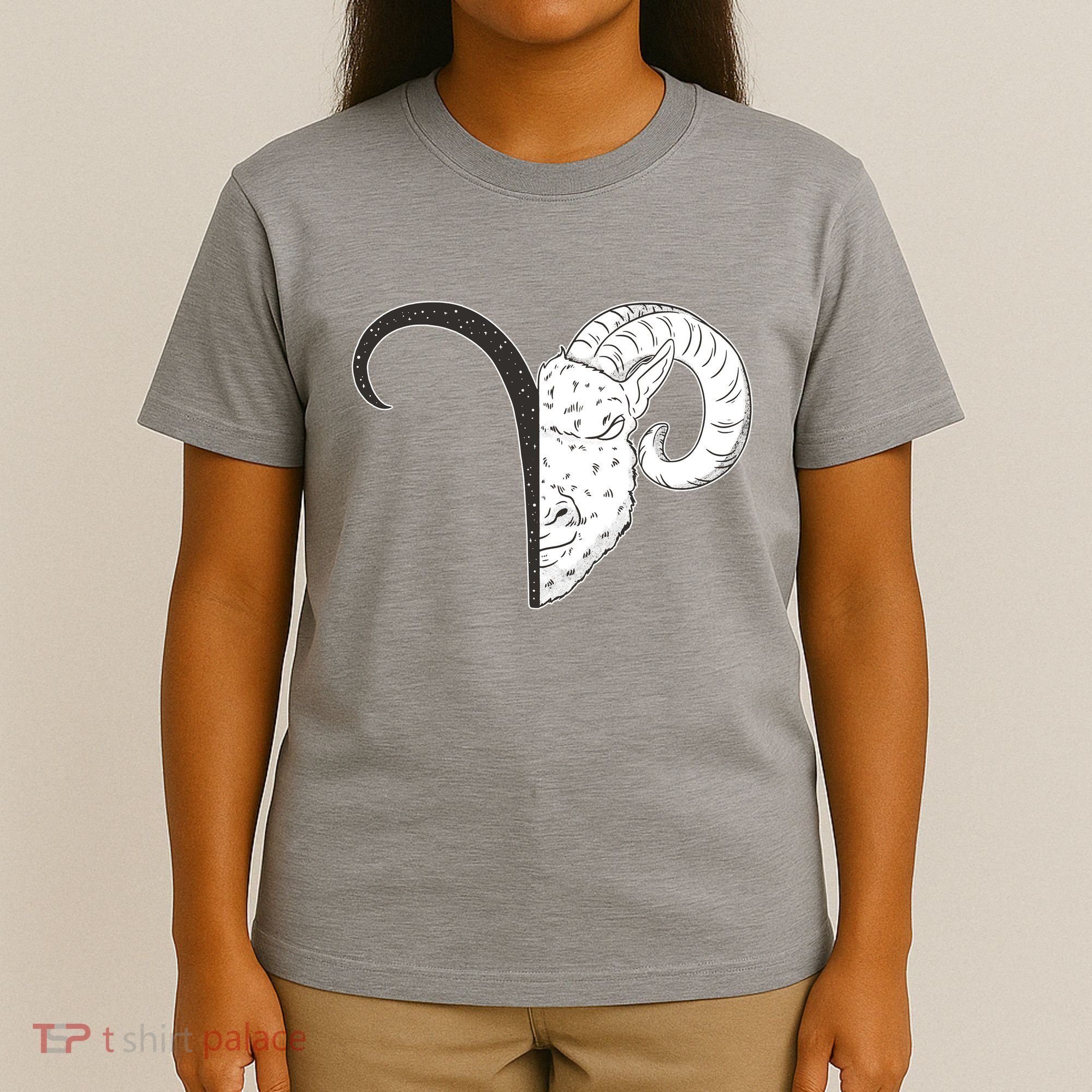 Aries Zodiac Symbol Birthday Gift T-Shirt