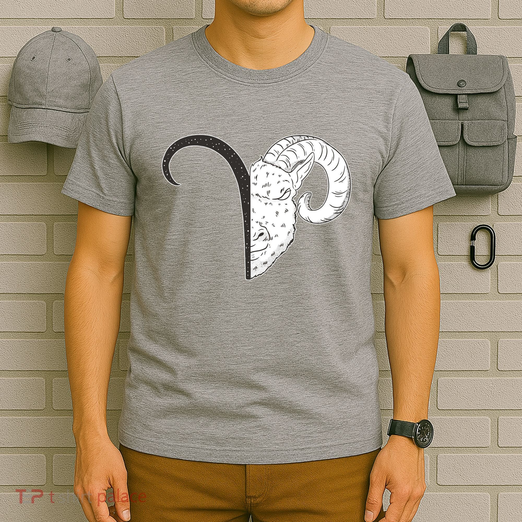 Aries Zodiac Symbol Birthday Gift T-Shirt