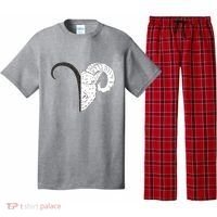 Aries Zodiac Symbol Birthday Gift Pajama Set thumb 0