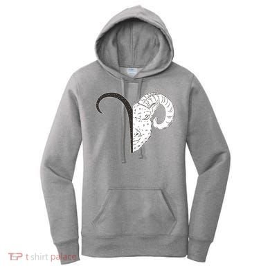 Aries Zodiac Symbol Birthday Gift Women's Hoodie