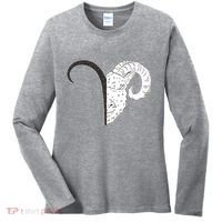 Aries Zodiac Symbol Birthday Gift Women's Long Sleeve Shirt thumb 0