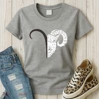 Aries Zodiac Symbol Birthday Gift Women's T-Shirt thumb 3
