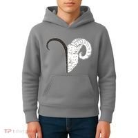 Aries Zodiac Symbol Birthday Gift Kids Hoodie thumb 4
