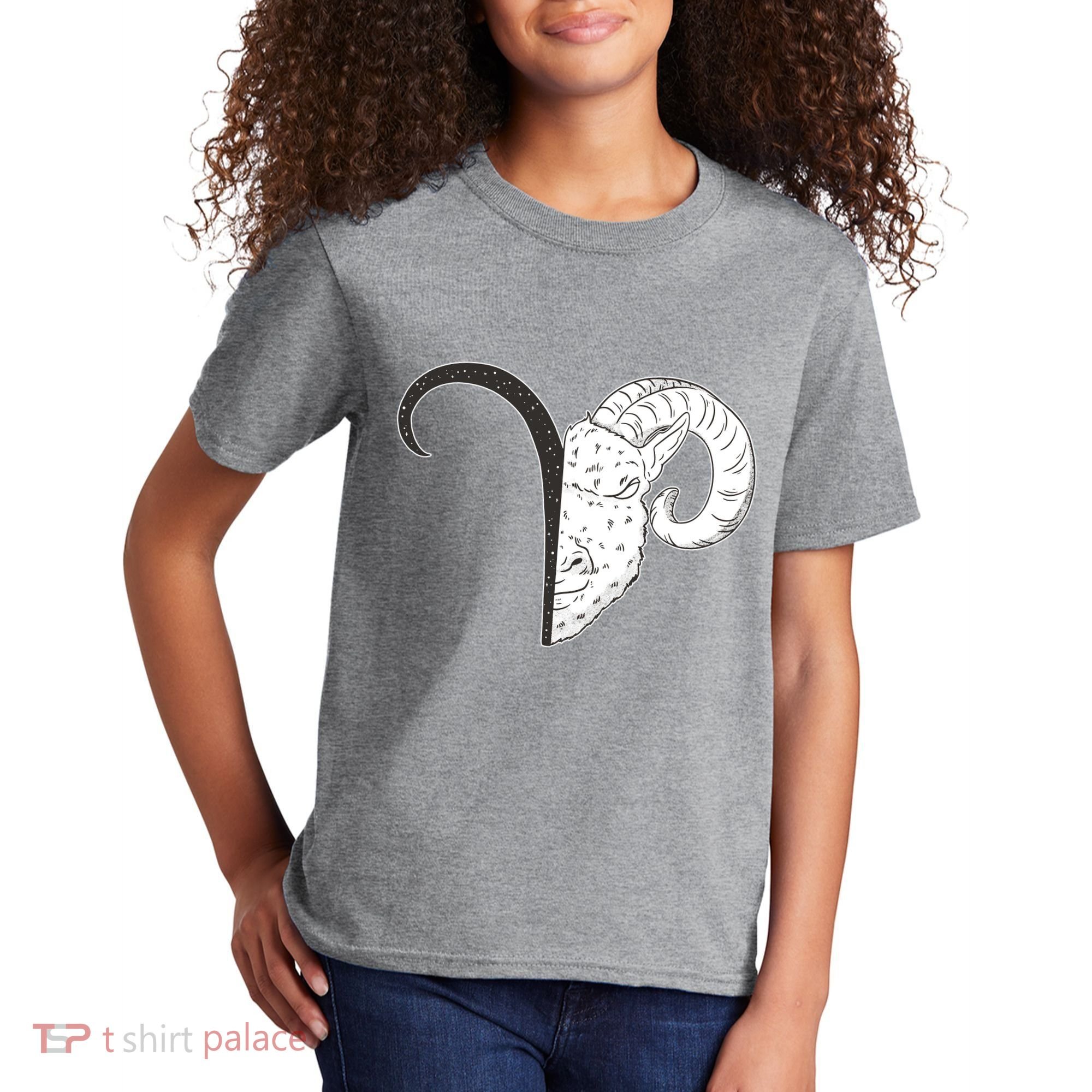 Aries Zodiac Symbol Birthday Gift Kids T-Shirt