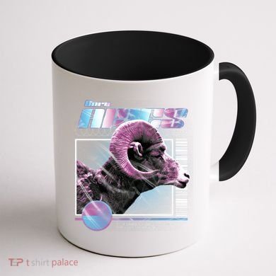 Aeries Zodiac Sign Coffee Mug back