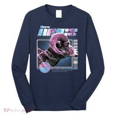 Aeries Zodiac Sign Long Sleeve Shirt