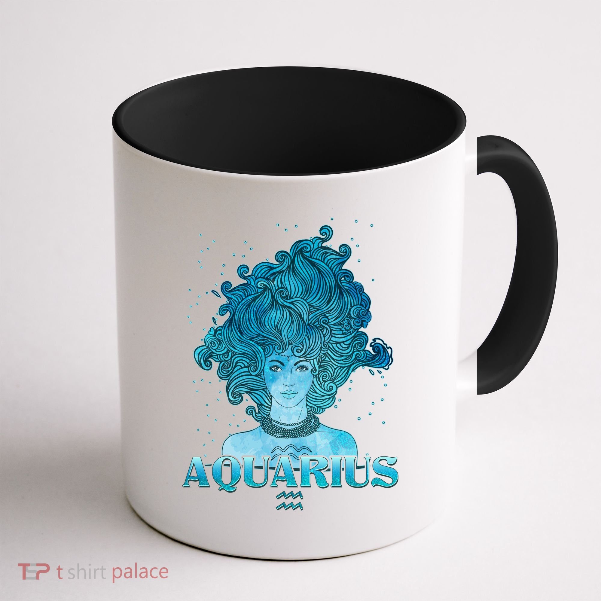 Aquarius Zodiac Woman Coffee Mug