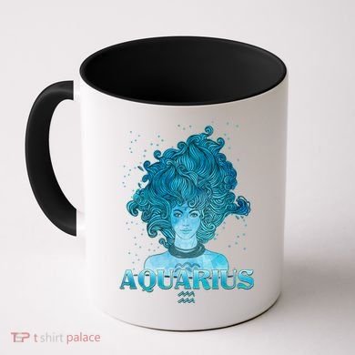 Aquarius Zodiac Woman Coffee Mug