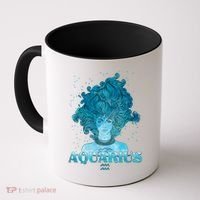 Aquarius Zodiac Woman Coffee Mug thumb 0