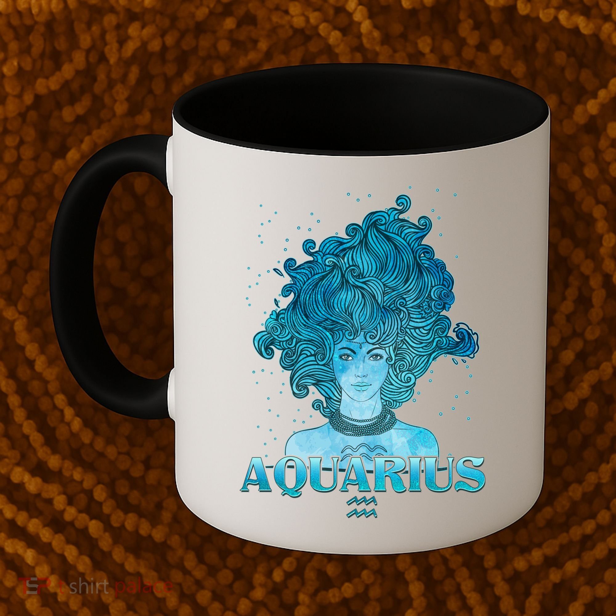 Aquarius Zodiac Woman Coffee Mug