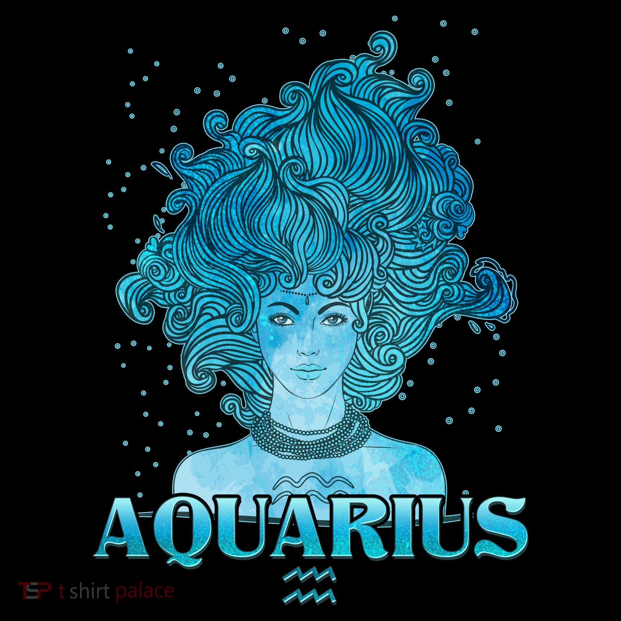 Aquarius Zodiac Woman Coffee Mug