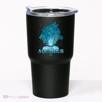 Aquarius Zodiac Woman Tumbler thumb 0