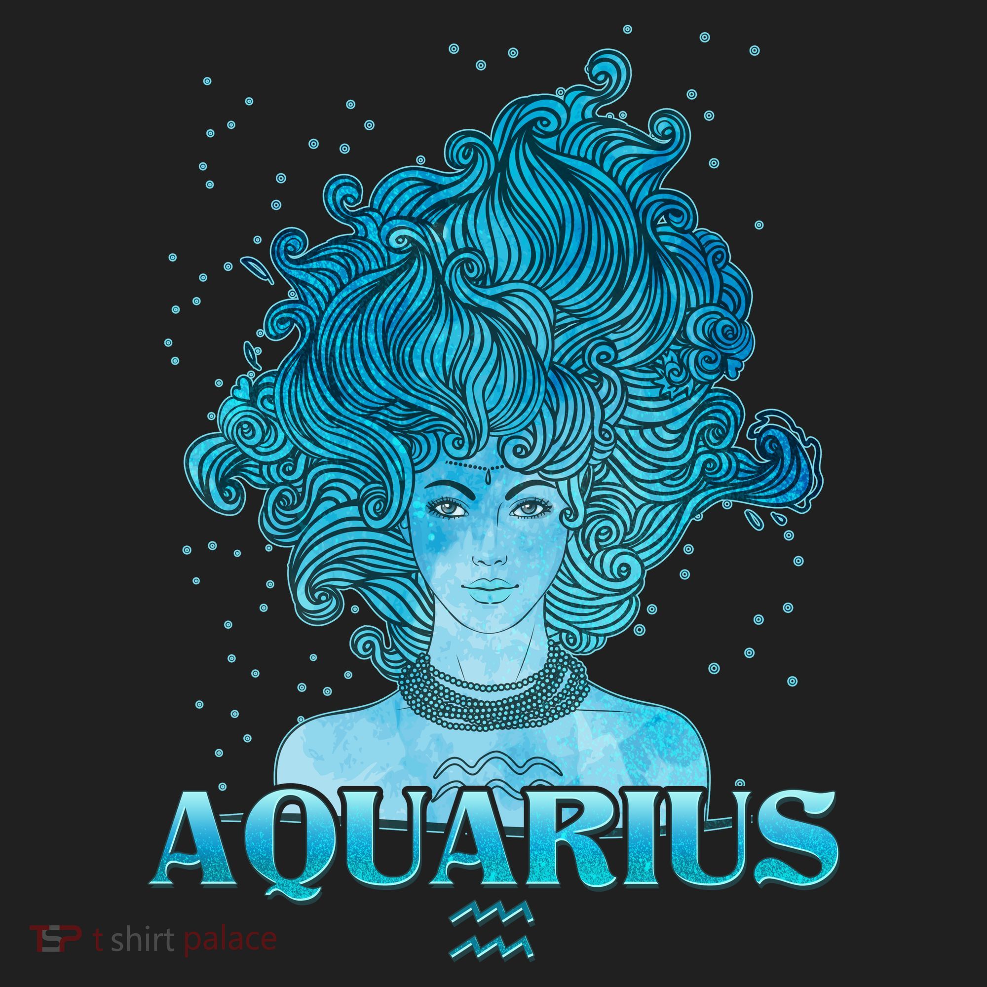 Aquarius Zodiac Woman Tumbler