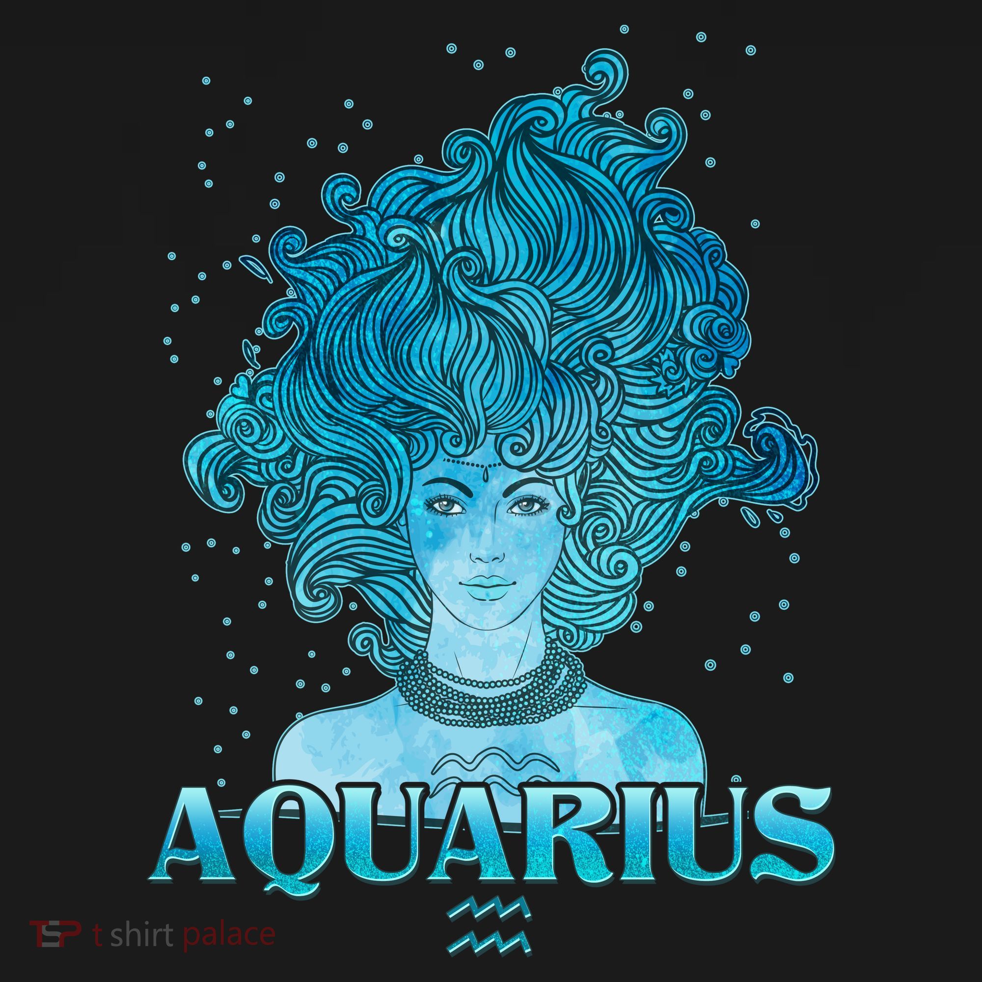 Aquarius Zodiac Woman Ornament