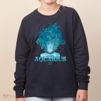 Aquarius Zodiac Woman Women's Sweatshirt thumb 0
