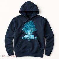 Aquarius Zodiac Woman Hoodie thumb 0