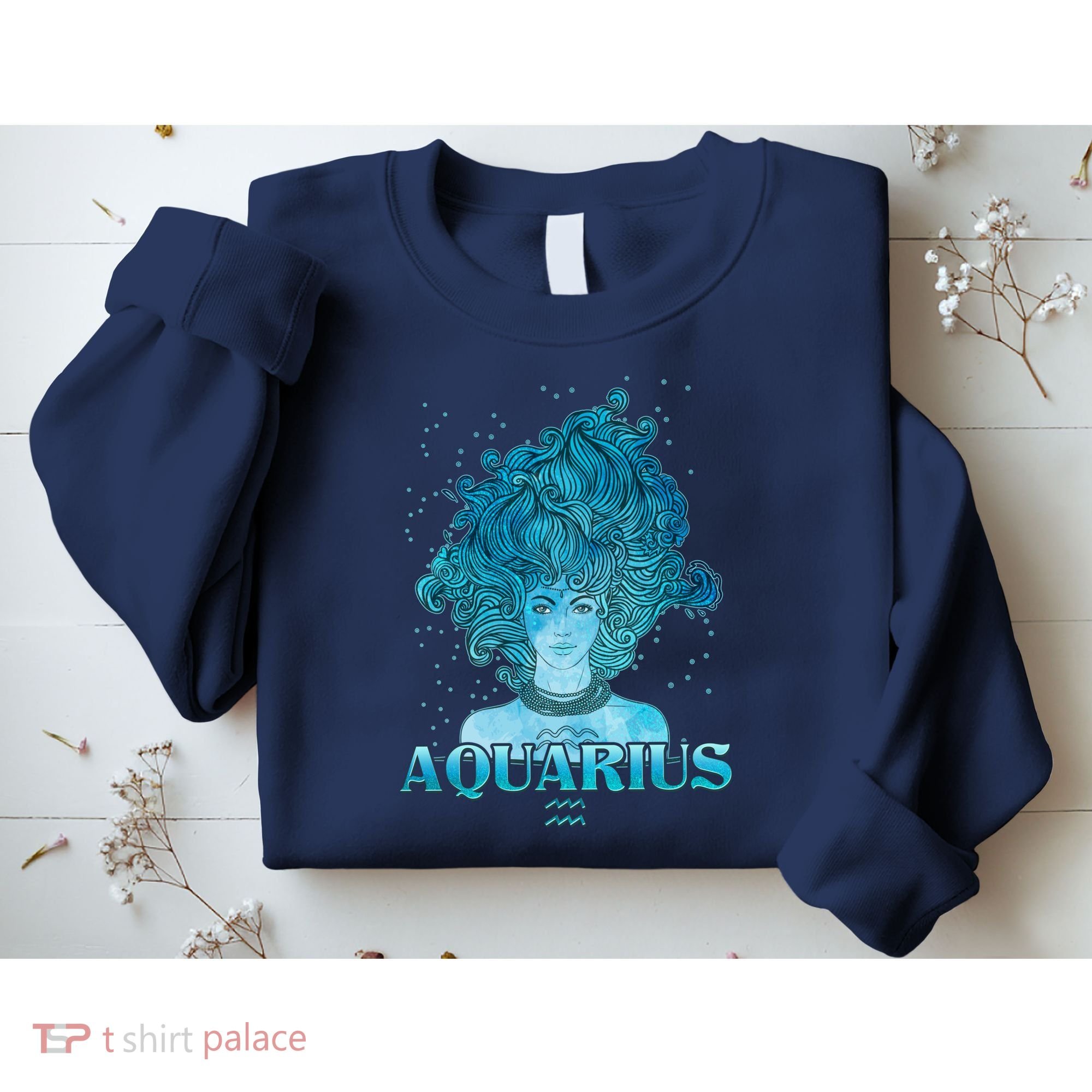 Aquarius Zodiac Woman Sweatshirt