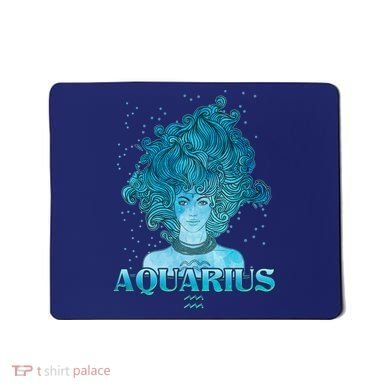 Aquarius Zodiac Woman Mousepad