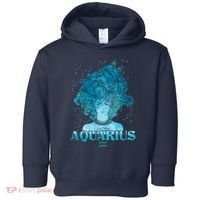 Aquarius Zodiac Woman Toddler Hoodie thumb 0