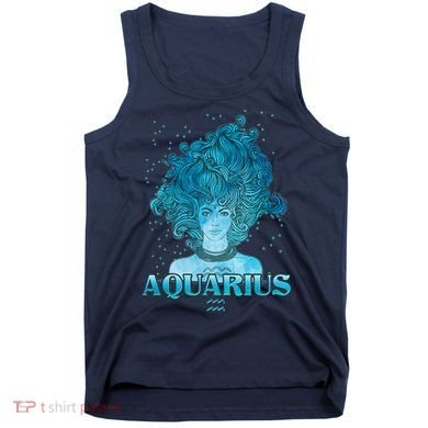 Aquarius Zodiac Woman Tank Top