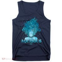 Aquarius Zodiac Woman Tank Top thumb 0