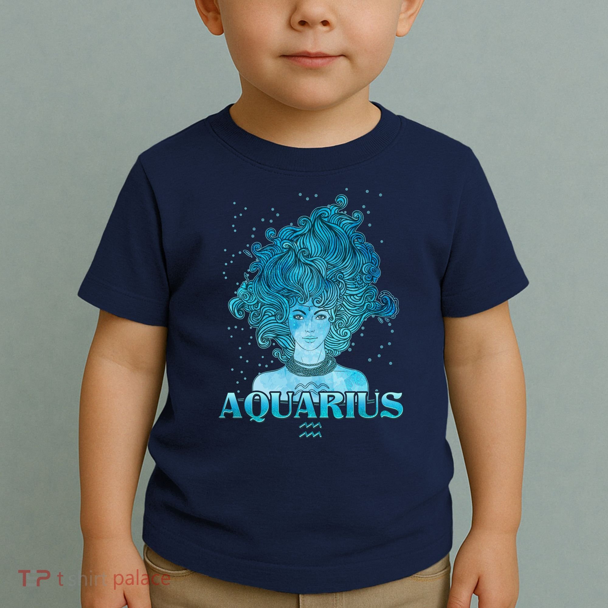 Aquarius Zodiac Woman Toddler T-Shirt