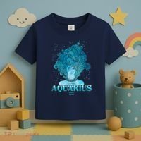 Aquarius Zodiac Woman Toddler T-Shirt thumb 3