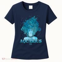 Aquarius Zodiac Woman Women's T-Shirt thumb 0