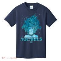 Aquarius Zodiac Woman Kids T-Shirt thumb 0