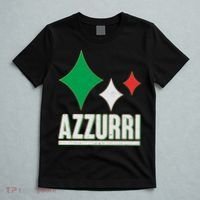 Azzurri Italy Italia Soccer Football 2021 T-Shirt thumb 5