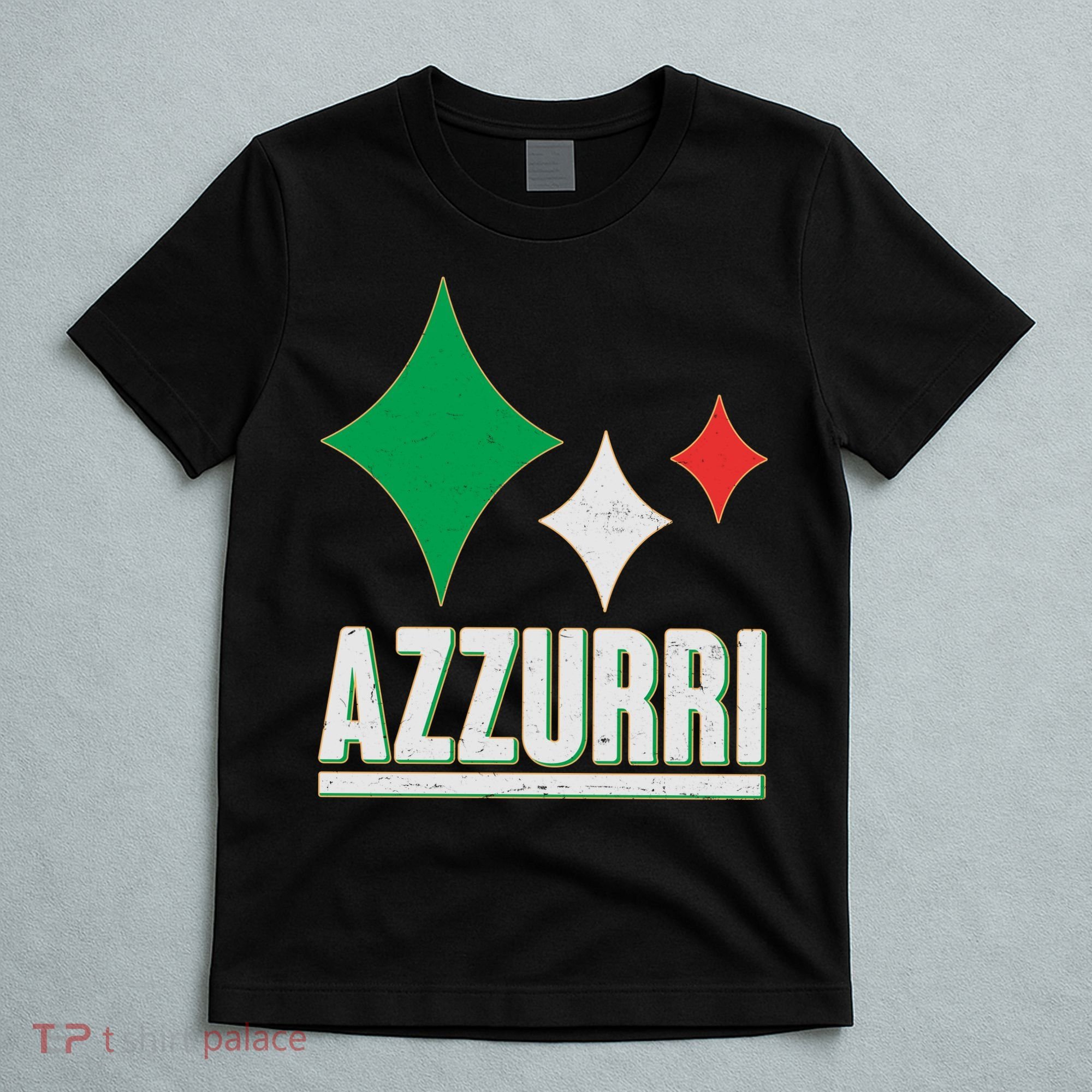 Azzurri Italy Italia Soccer Football 2021 T-Shirt