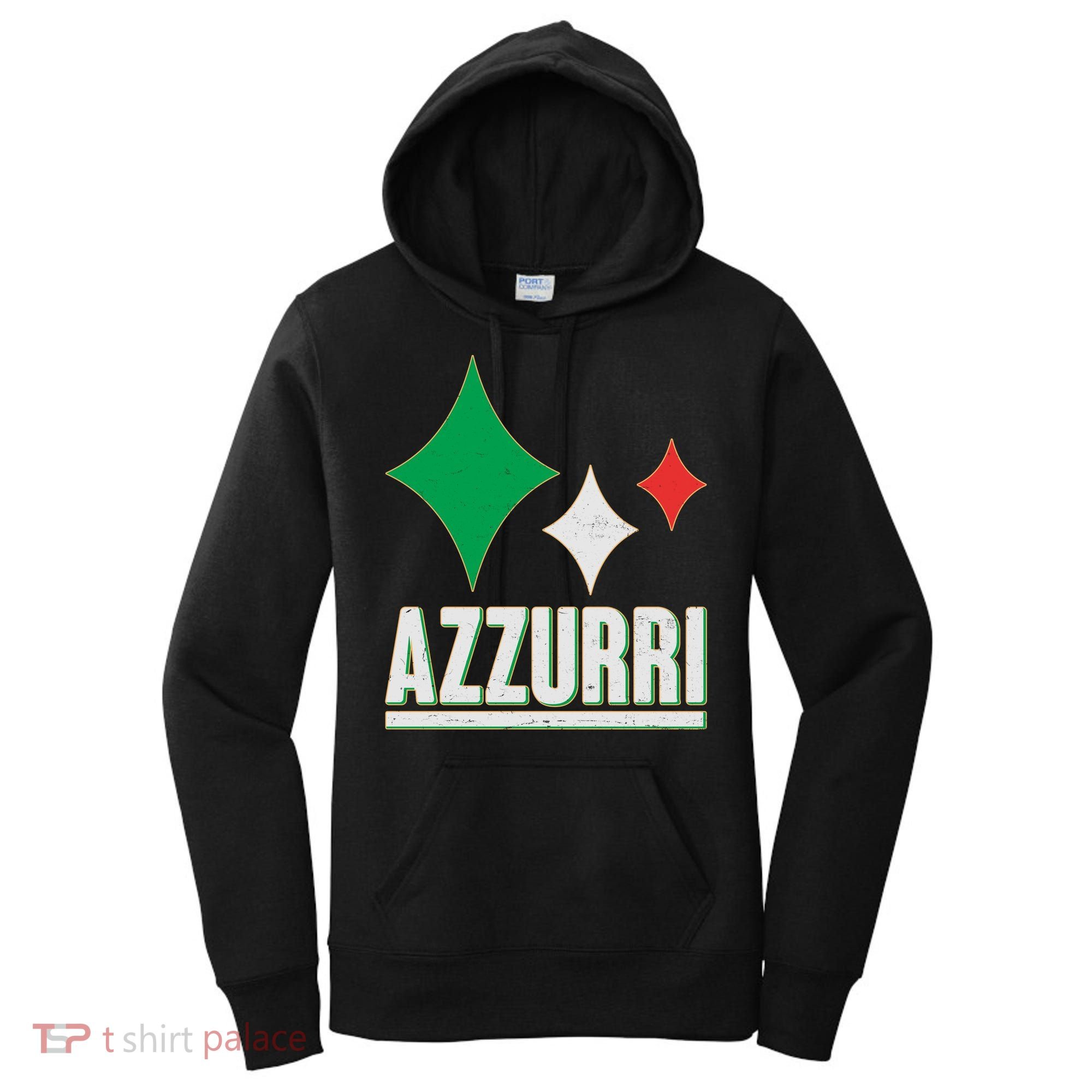 Azzurri Italy Italia Soccer Football 2021 Women's Hoodie