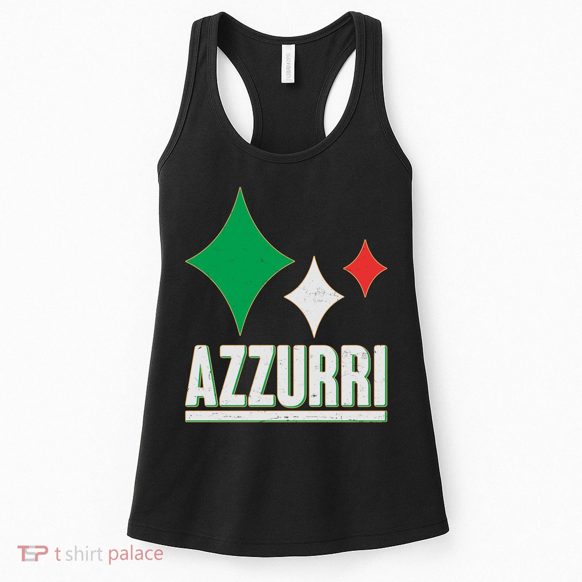 Azzurri Italy Italia Soccer Football 2021 Women's Tank Top
