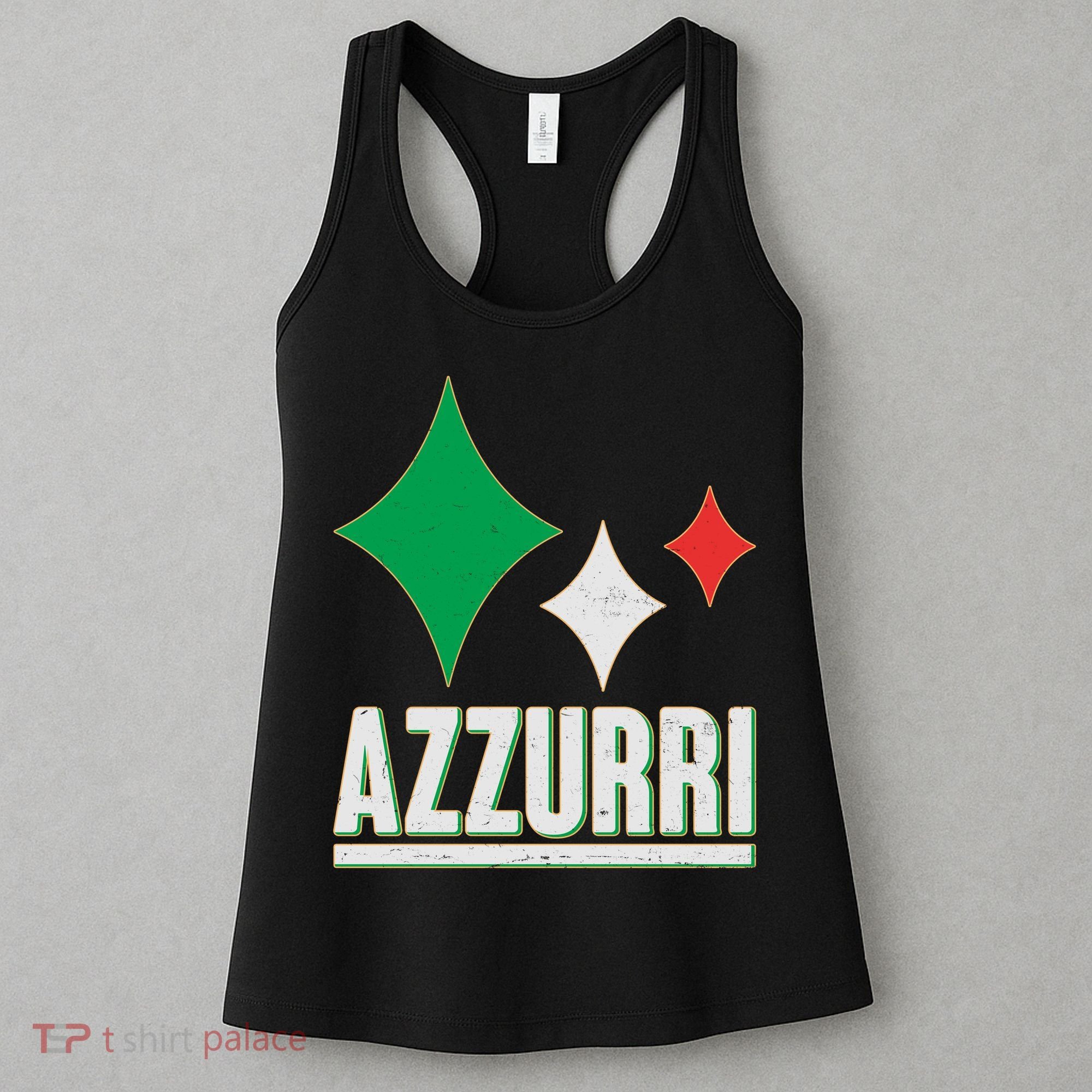 Azzurri Italy Italia Soccer Football 2021 Women's Tank Top