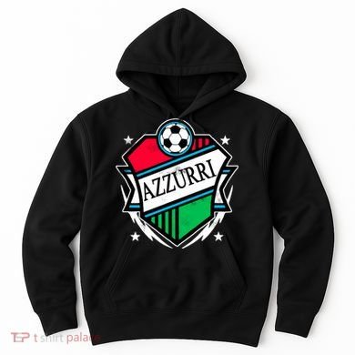 Azzurri Italy Soccer Fan Hoodie