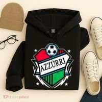Azzurri Italy Soccer Fan Hoodie thumb 4