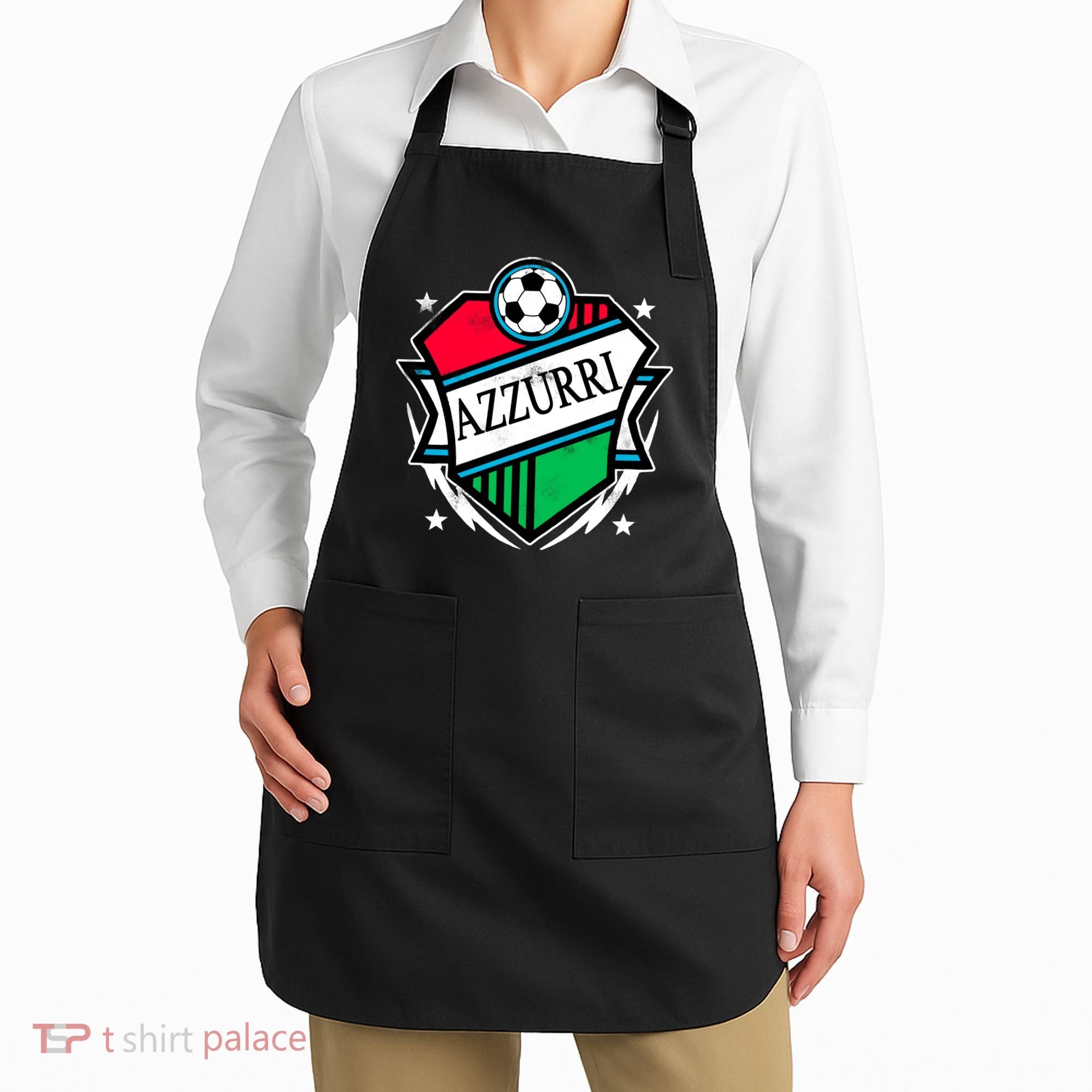 Azzurri Italy Soccer Fan Apron