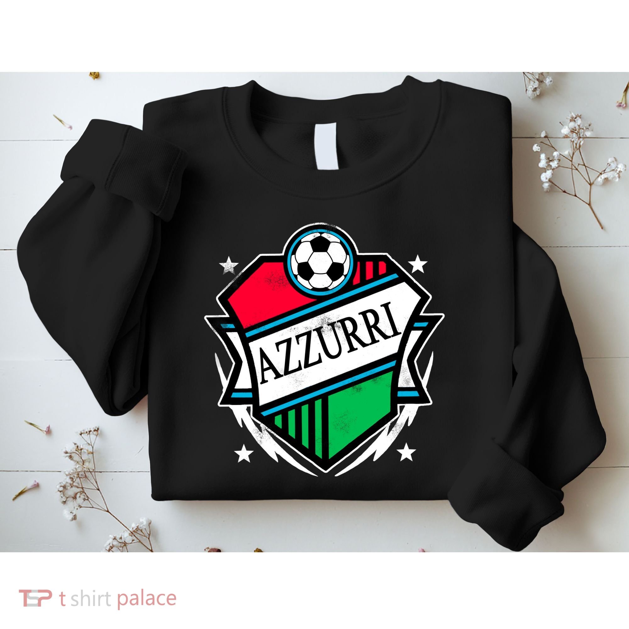 Azzurri Italy Soccer Fan Sweatshirt