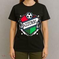 Azzurri Italy Soccer Fan T-Shirt thumb 4