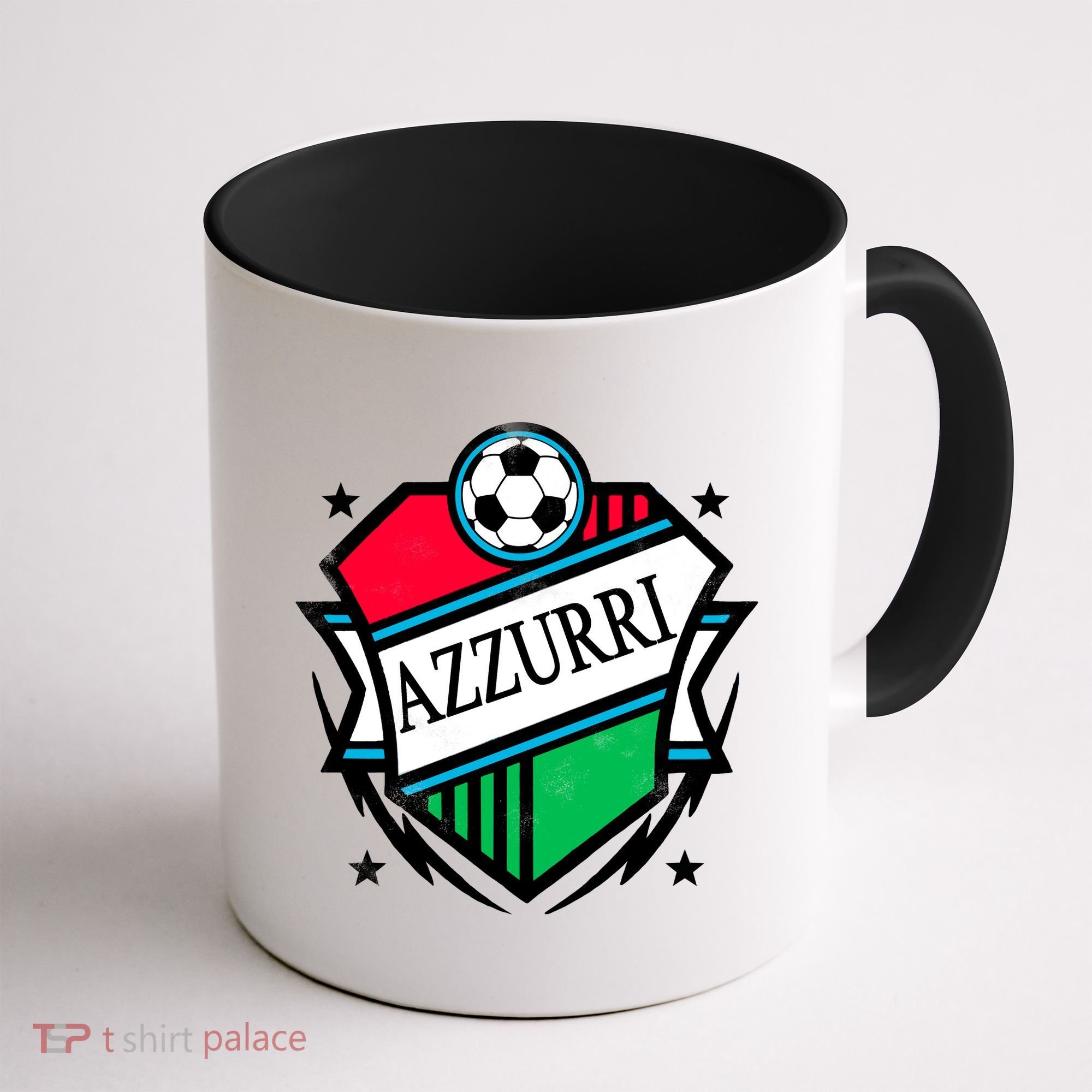 Azzurri Italy Soccer Fan Coffee Mug