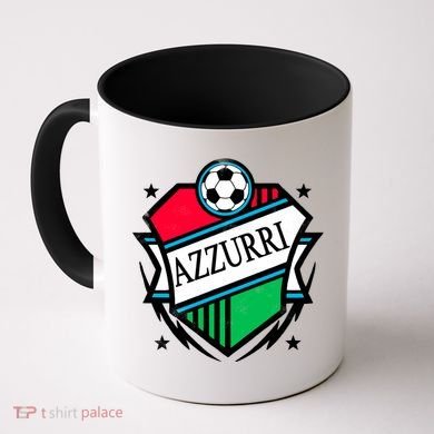 Azzurri Italy Soccer Fan Coffee Mug