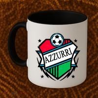 Azzurri Italy Soccer Fan Coffee Mug thumb 2