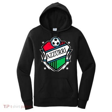 Azzurri Italy Soccer Fan Women's Hoodie