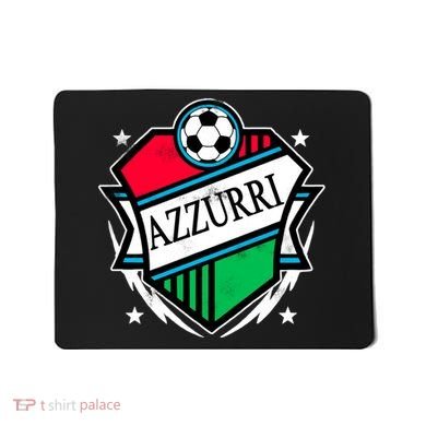Azzurri Italy Soccer Fan Mousepad