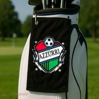 Azzurri Italy Soccer Fan Golf Towel thumb 2