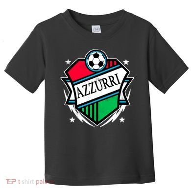 Azzurri Italy Soccer Fan Toddler T-Shirt