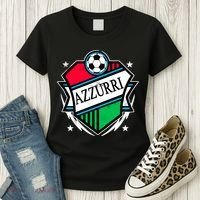 Azzurri Italy Soccer Fan Women's T-Shirt thumb 3